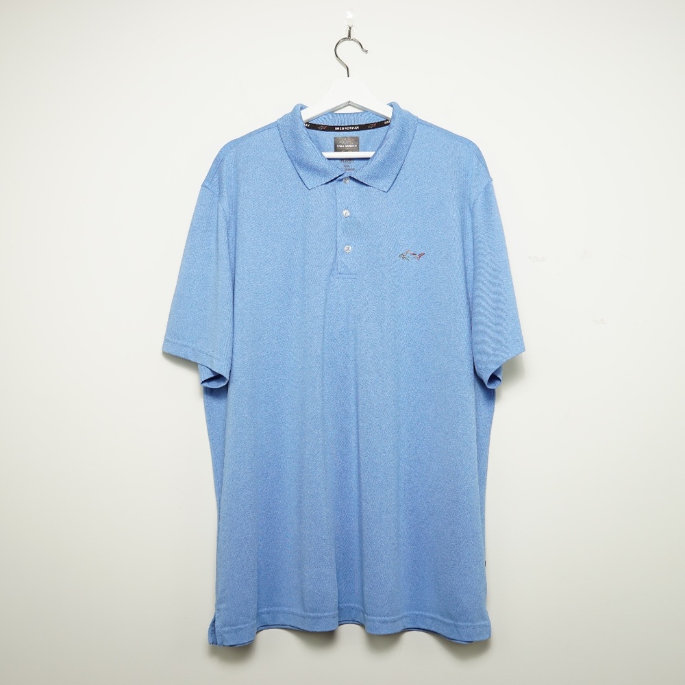 Greg Norman Collection Men's Blue Polo Shirt
